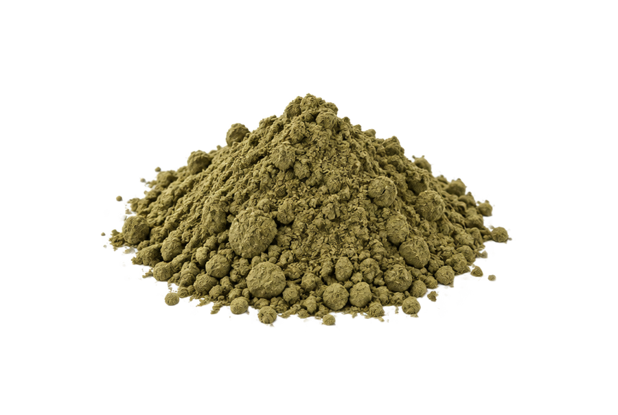 Dull culinary-grade matcha powder