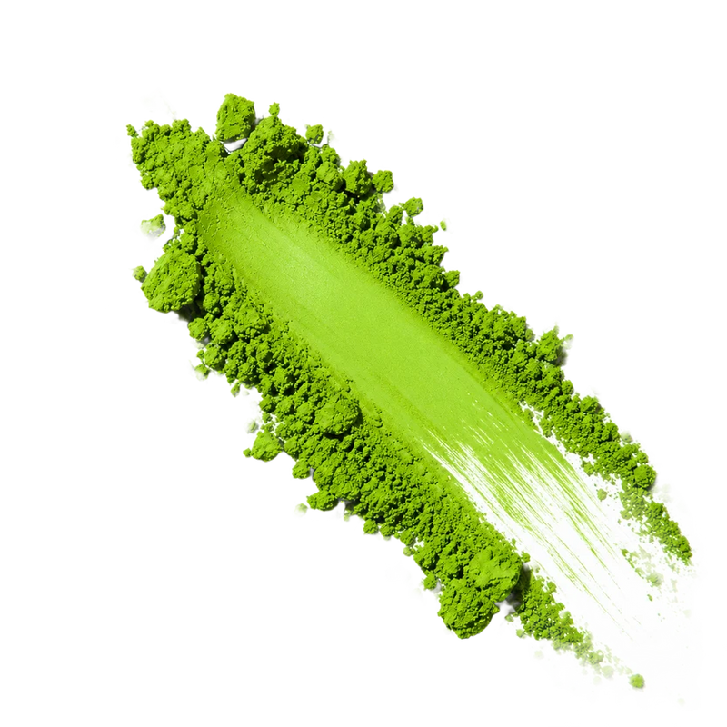 Vivid green Kiyori ceremonial matcha powder