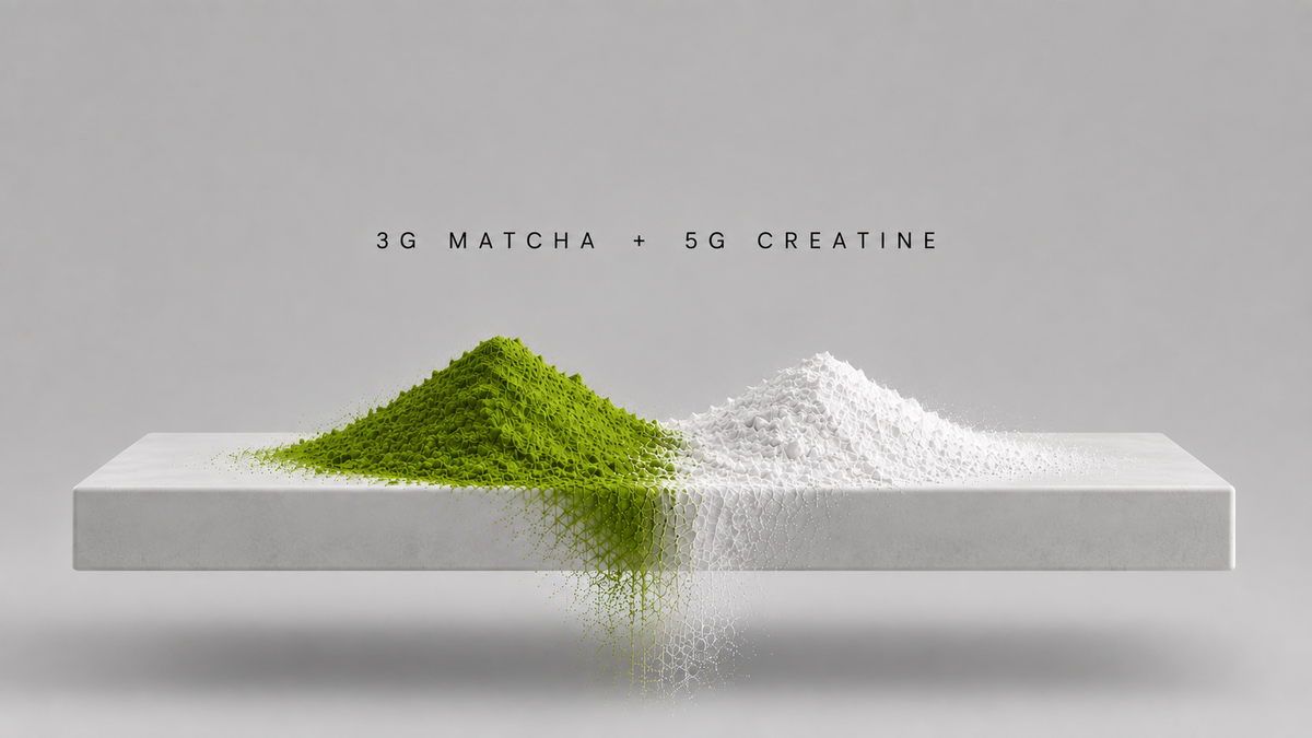 Kiyori matcha and creatine
